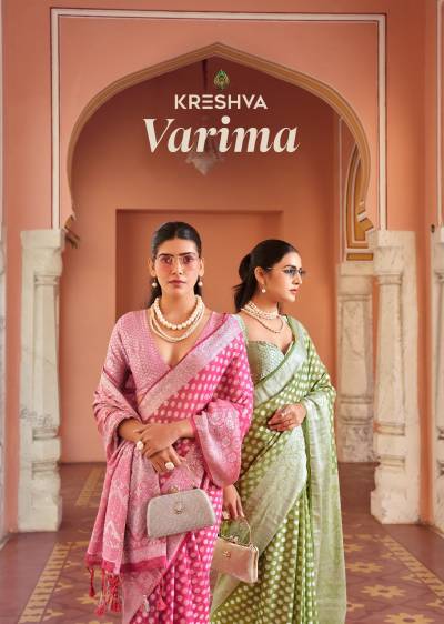 VARIMA BY KRESHVA DESIGNER GEORGETTE SAREE WHOLESALER IN INDIA